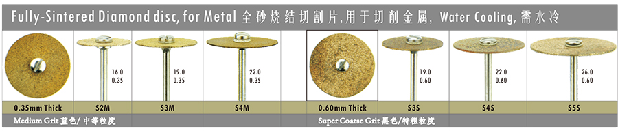 Fully-Sintered Diamond disc